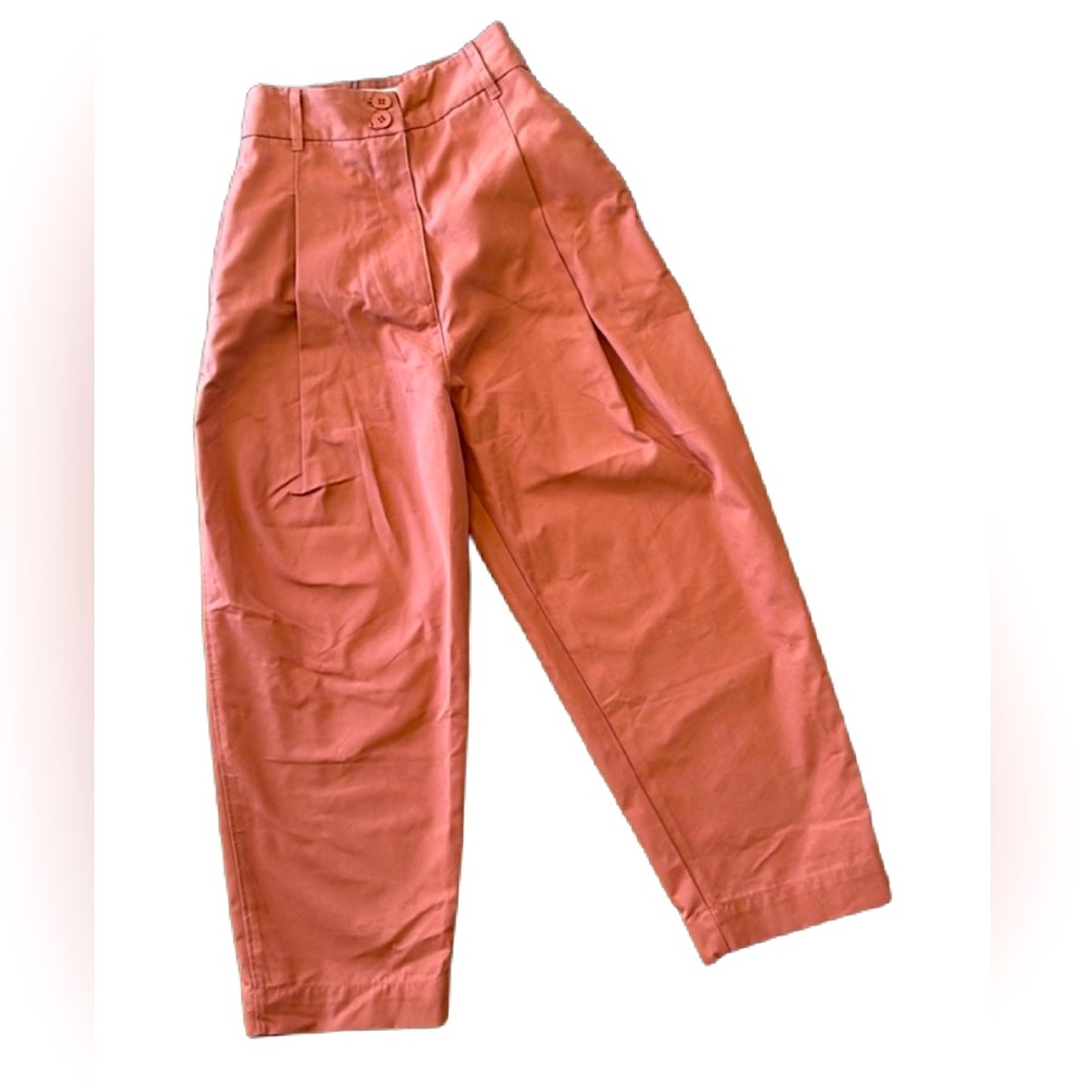 SOLD: Love, Bonito High-Rise Tailored Trousers Size 0 in Rose